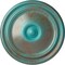 Ekena Millwork Reece Ceiling Medallion (Fits Canopies up to 2 3/8"), 12"OD x 1 3/4"P, Copper Green Patina CM12RECGS - alternate 1